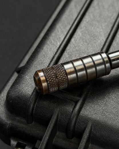 希少・廃番旧モデル STEEL FLAME ブロンズ ウォリアースカル EDC スクリュードライバーツール｜アメリカ製