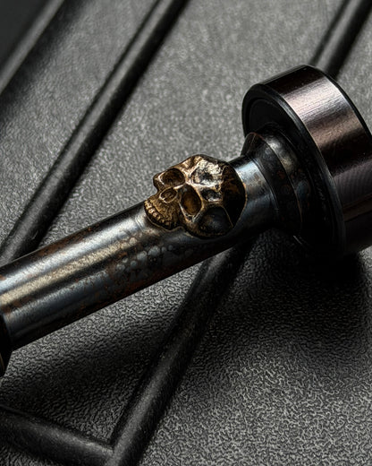希少・廃番旧モデル STEEL FLAME ブロンズ ウォリアースカル EDC スクリュードライバーツール｜アメリカ製