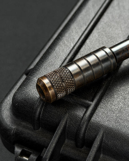 希少・廃番旧モデル STEEL FLAME ブロンズ ウォリアースカル EDC スクリュードライバーツール｜アメリカ製