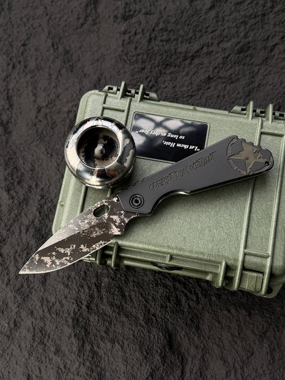 希少・廃番 Strider Knives × Blackside Custom SMF “Oderint Dum Metuant” 限定コレクターセット