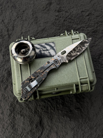 希少・廃番 Strider Knives × Blackside Custom SMF “Oderint Dum Metuant” 限定コレクターセット