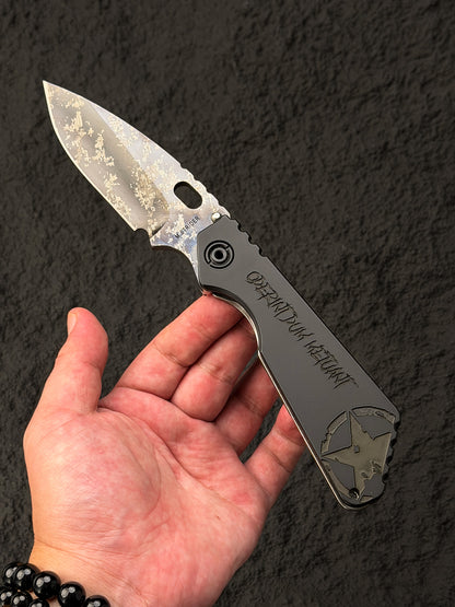 希少・廃番 Strider Knives × Blackside Custom SMF “Oderint Dum Metuant” 限定コレクターセット