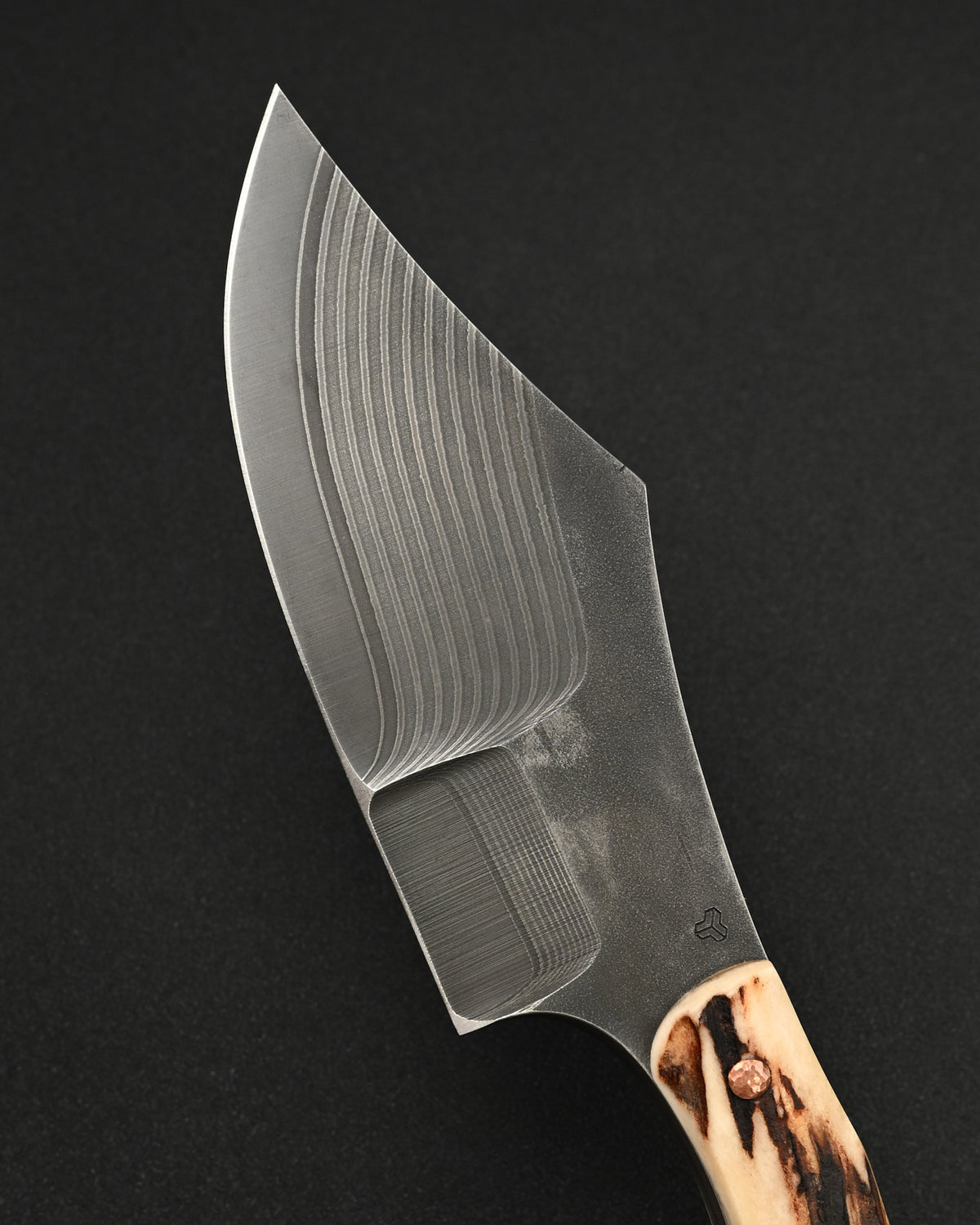 Ultra-Rare ONE-OFF SUNIZUMI KNIVES “Brown Bear” – Seki Knife Show Exclusive / ATS-34 Layered Steel / 7mm Thick Bowie Knife