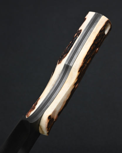 Ultra-Rare ONE-OFF SUNIZUMI KNIVES “Brown Bear” – Seki Knife Show Exclusive / ATS-34 Layered Steel / 7mm Thick Bowie Knife