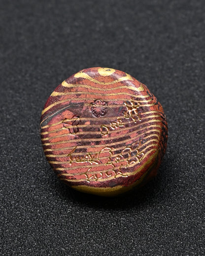 Rare ONE-OFF Wtopia 10th Anniversary × Sunizumi Shoten Mokume Gane EDC Worry Stone