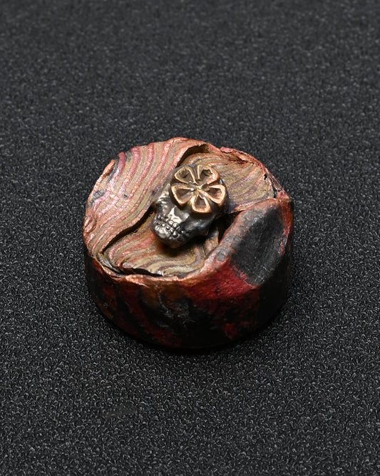 Rare Thick ONE-OFF Wtopia 10th Anniversary × Sunizumi Shoten Mokume Gane EDC Worry Stone