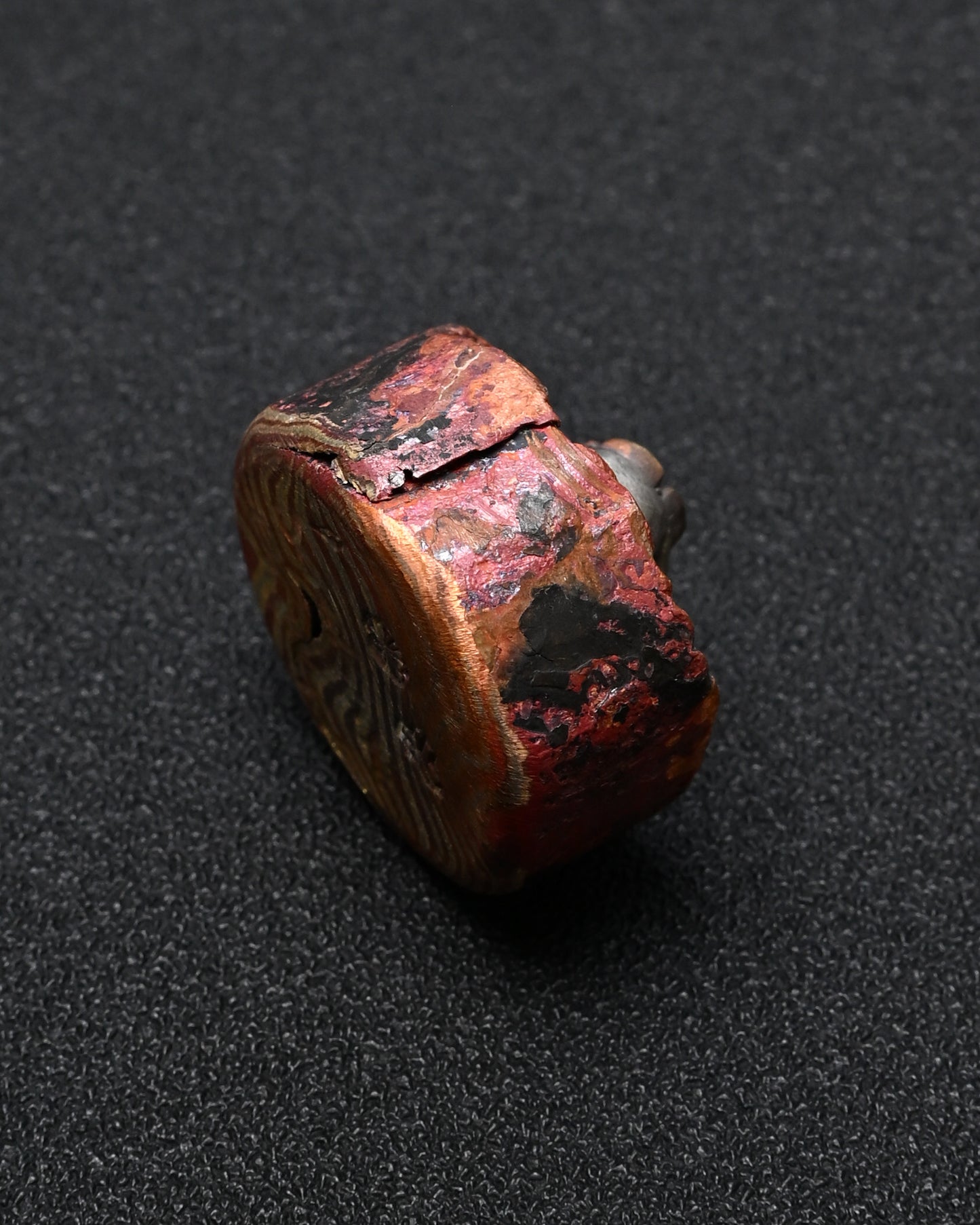 Rare Thick ONE-OFF Wtopia 10th Anniversary × Sunizumi Shoten Mokume Gane EDC Worry Stone