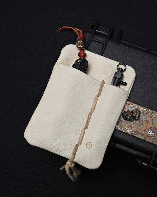 Wtopia × Etsurin Collaboration Deerskin EDC Organizer – Handmade in Japan