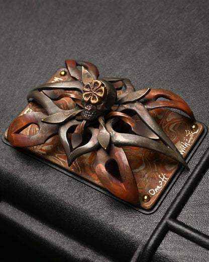 Rare ONE-OFF Wtopia × Sunizumi “Evlove Metaverse” Mokume Gane EDC Case – PELICAN