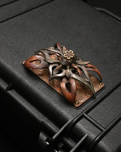 Rare ONE-OFF Wtopia × Sunizumi “Evlove Metaverse” Mokume Gane EDC Case – PELICAN