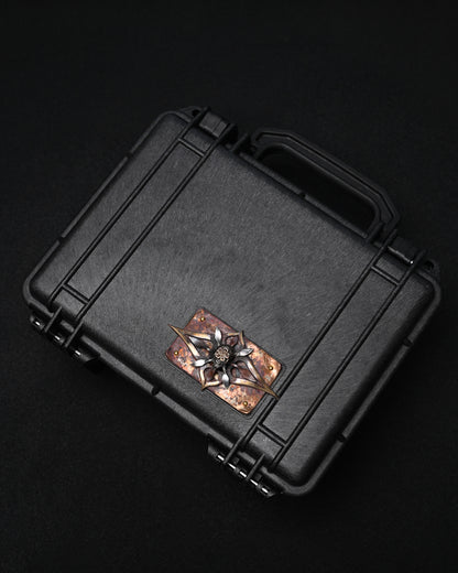 希少 ONE-OFF Wtopia 10周年 × 三泉商店 Evlove 木目金 メタバース ツール / EDCケース