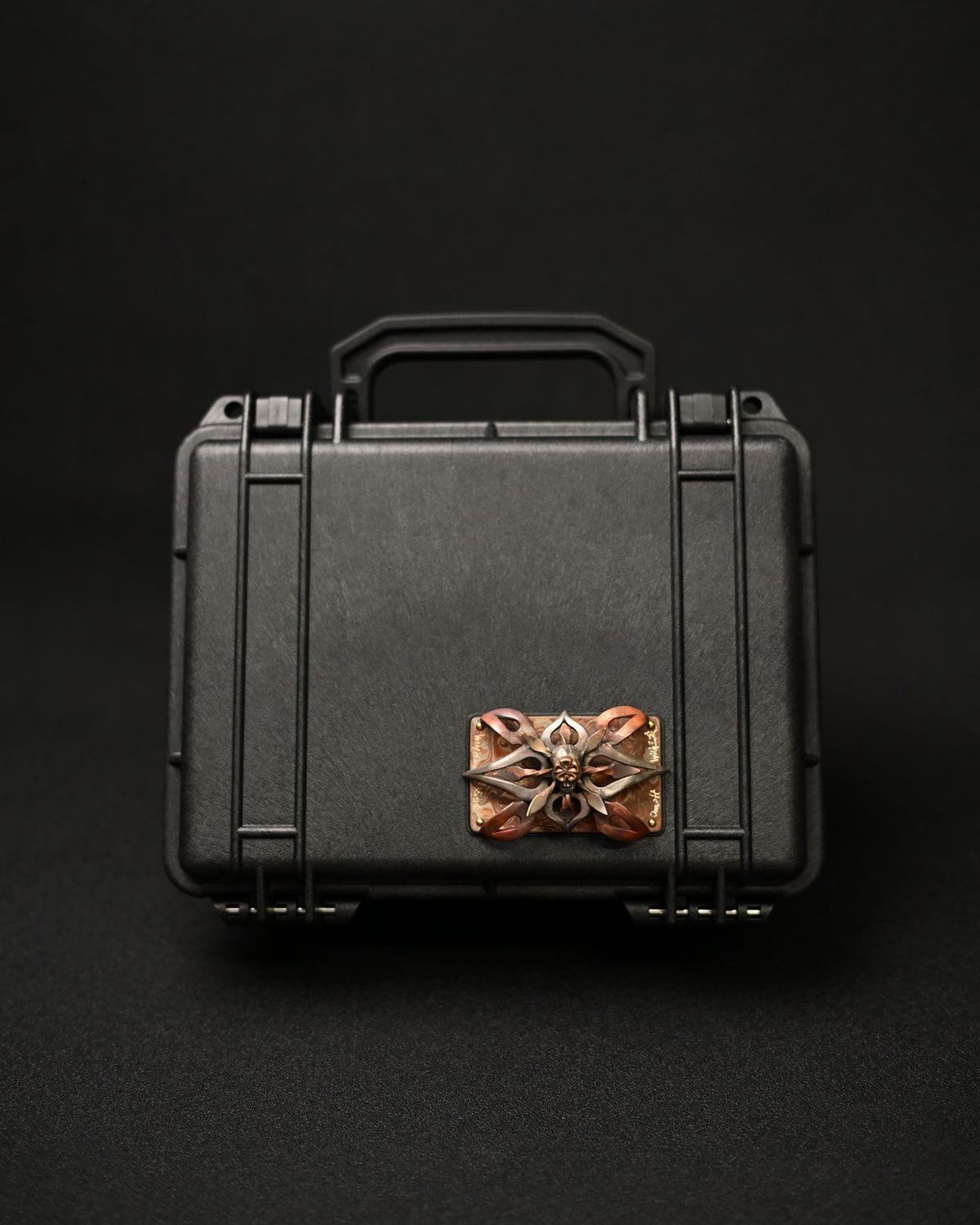 Rare ONE-OFF Wtopia × Sunizumi “Evlove Metaverse” Mokume Gane EDC Case – PELICAN