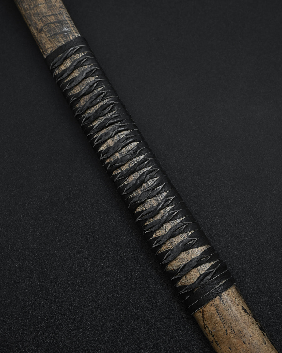 Rare ONE-OFF Wtopia × Sunizumi “Nobumitsu” Restored Japanese Antique Axe – Shirogami #2 / Wild Boar Leather