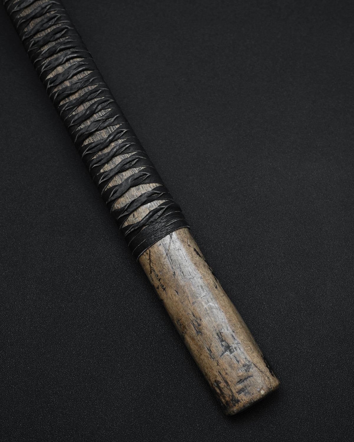 Rare ONE-OFF Wtopia × Sunizumi “Nobumitsu” Restored Japanese Antique Axe – Shirogami #2 / Wild Boar Leather