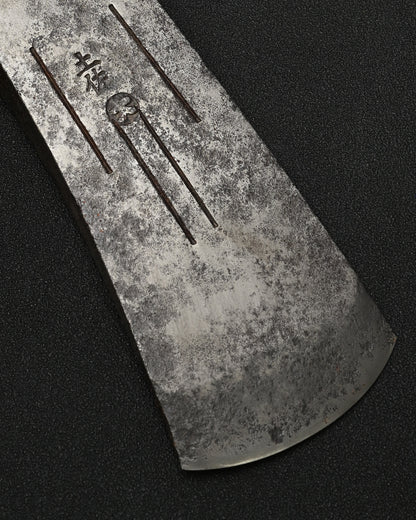 Rare ONE-OFF Wtopia × Sunizumi “Nobumitsu” Restored Japanese Antique Axe – Shirogami #2 / Wild Boar Leather