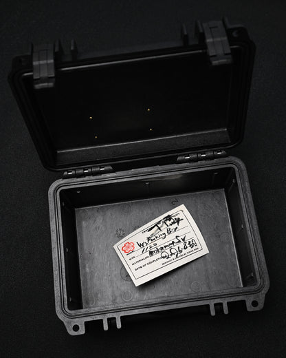 希少 ONE-OFF Wtopia 10周年 × 三泉商店「Evlove」木目金 カスタム PELICAN  EDCケース