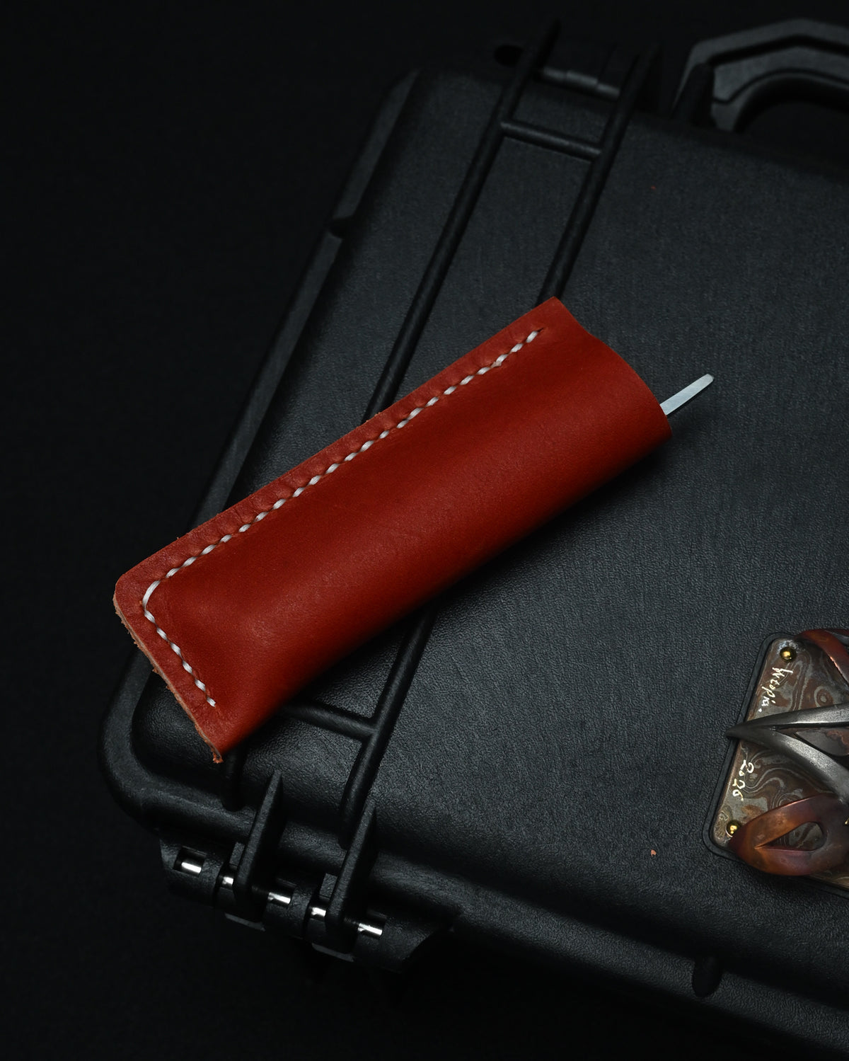 Yoshimi Koto Handmade Higonokami EDC Folding Knife K2614 – D2 Steel / Wood & Deer Antler Handle
